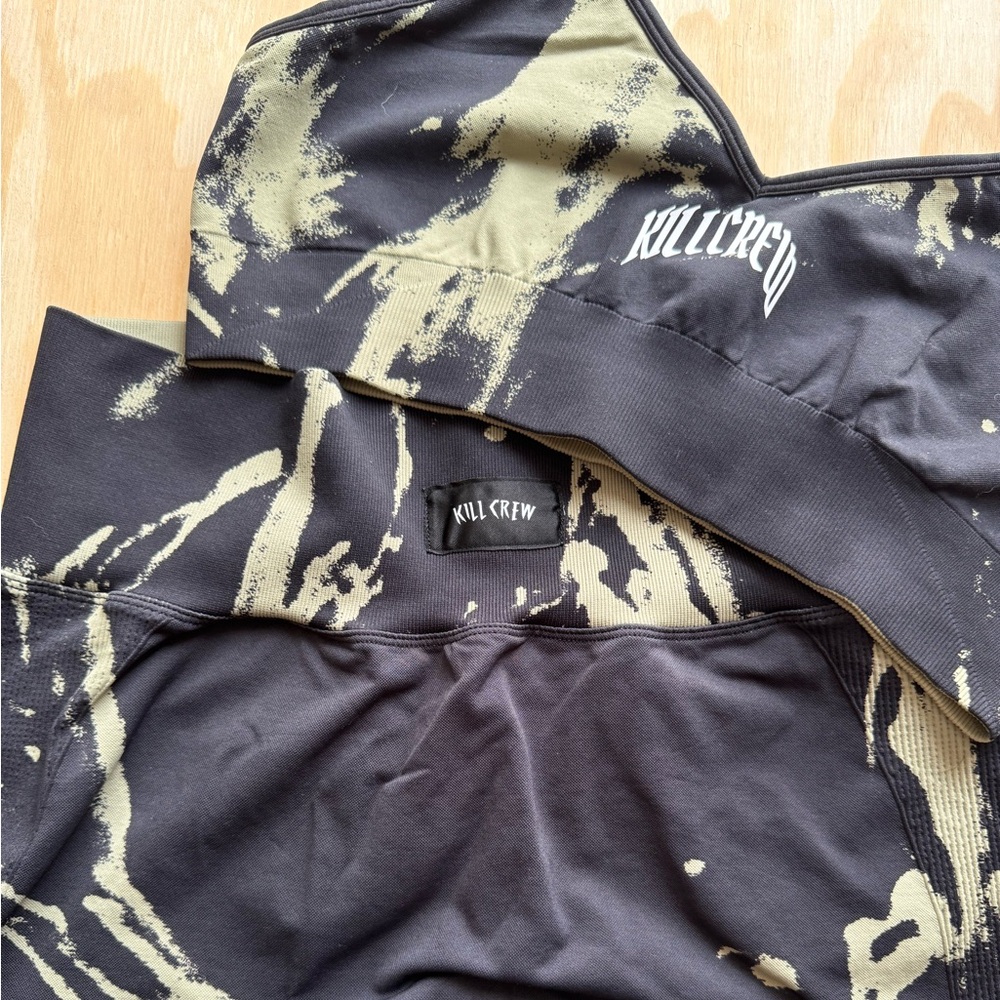 Kill Crew Sports Bra & Bike Shorts Set